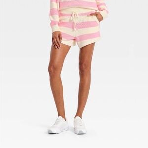 Joylab stripped sweater shorts